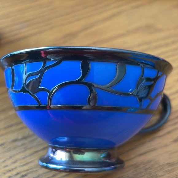 6 Vintage Winifred Rosenthal Thomas Germany Tea Cups - Picture 5 of 7